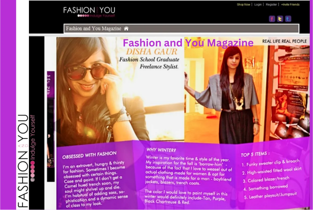 Fashion and You Magazine
